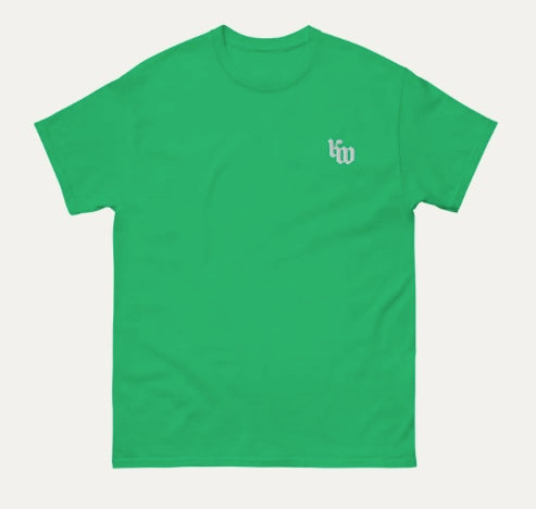 KW Embroidered St.Patricks Green